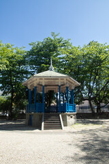 Bandstand in a square in Rio de Janeiro, Brazil