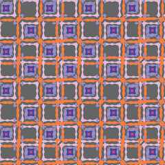 Textile motif seamless pattern. Abstract line shape geometric motif basic pattern continuous background. Man shirt all over print block. 