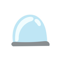 Christmas snow globe gift with falling snowflakes, magical and decorative holiday keepsake.