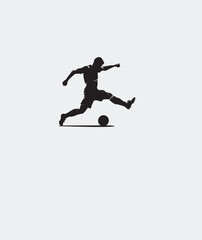football player silhouette