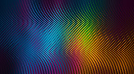 Dynamic abstract background featuring a captivating interplay of vivid colors and intricate line work for a modern aesthetic