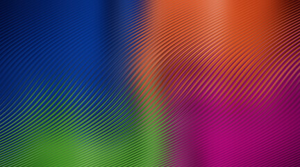 Striking abstract background with a harmonious blend of bold colors and detailed line patterns creating a visually appealing design