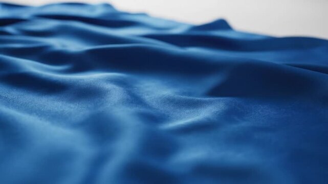 水面を舞う蒼の絹糸 マクロ撮影 ループ動画の波紋