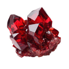 Red crystal formation png gemstone png mineral png points png raw png geology png sparkle png healing png cluster png rock png transparent background image