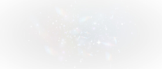 PNG magic sparkle with soft glitter on transparent background overlay