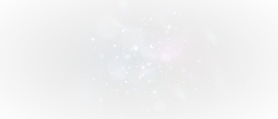 PNG magic sparkle with soft glitter on transparent background overlay