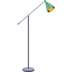 Stand Lamp Illustration