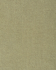 Green fabric texture macro photo as background. Vertical background of olive colored fabric.
