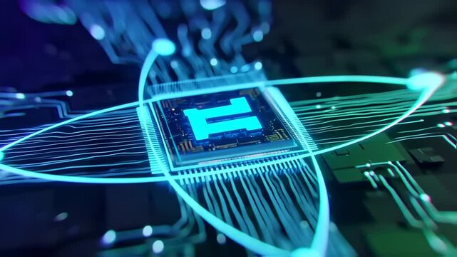 Quantum Computing Innovation - A Glimpse into the Future of Technology.