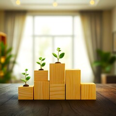 green plant in a wooden box