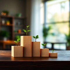 green plant in a wooden box