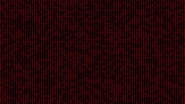 Abstract background with binary code concept.