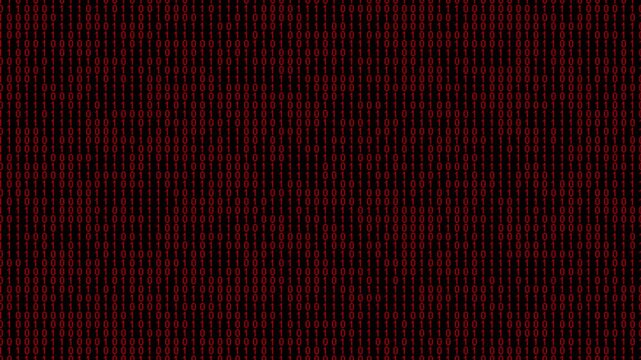 Abstract background with binary code concept.