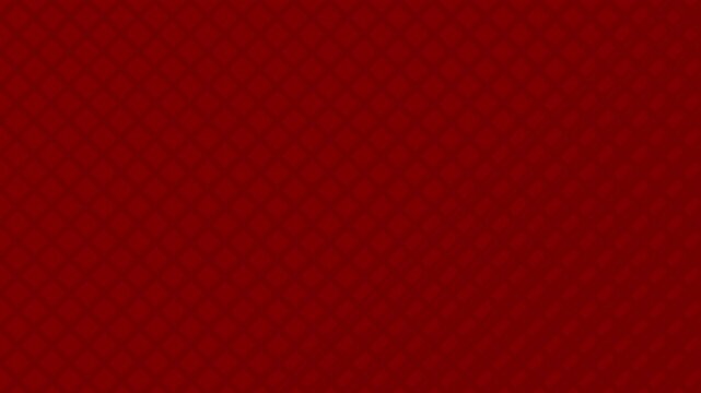 Diagonal lines collide creating a textured red diamond pattern background with varying shades.