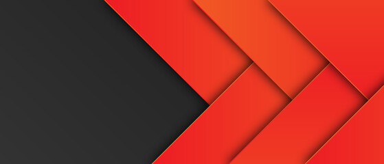 Abstract red background with blank space of paper layer