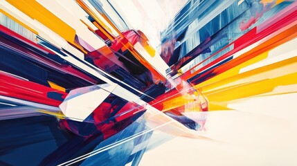 abstract colorful dynamic lines
