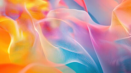 abstract colorful wave background