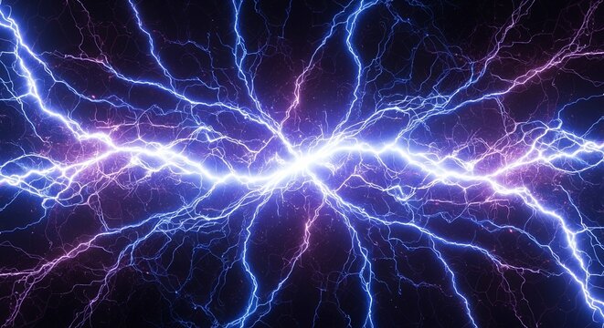 Mathematical equations and formulas floating in a cosmic space background