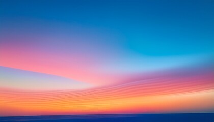 Pastel Tone Blue Pink Orange Gradient Colorful Abstract Background Blending Blue Pink Orange