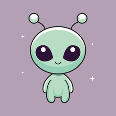 cute adorable aliens, outer space creatures