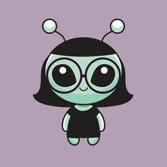 cute adorable aliens, outer space creatures