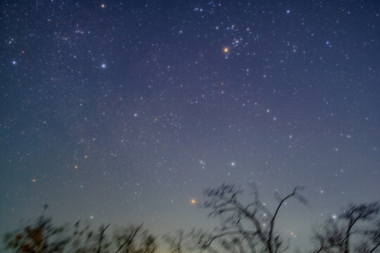 Constellation guide (How to find), Orion, Taurus and brightest stars (Betelgeuse, Rigel, Bellatrix, Aldebaran) (Winter season)