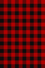 Red and black buffalo gingham pattern vector.Classic checkered textile plaid repeating diagonal weave texture seamless fabric background.Design for clothing,blanket,tablecloth,wrapping,decoration.