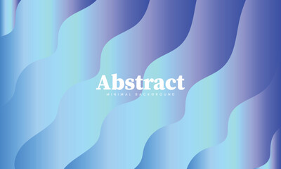 Blue and purple gradient waves abstract background