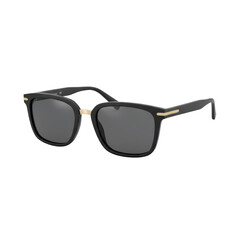 Elegant rectangular sunglasses with a sleek frame on a transparent ethereal canvas