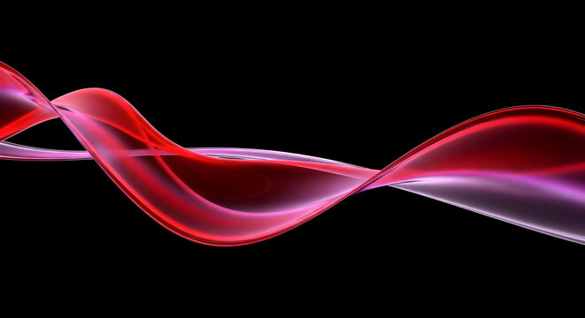 Crimson Flow – Minimalist Futuristic Background