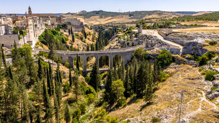 James Bond Bridge in Gravina in Puglia, Italy