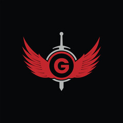 Letter G logo icon design template elements	