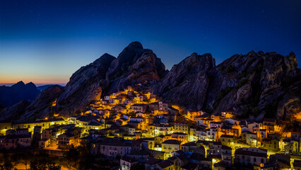 City in the Rock Mountains Castelmezzeno, Italy