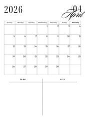 Cream Minimalist Classic Daily Planner - 4