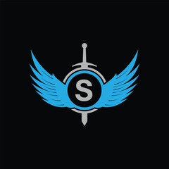 S initial logo design vector template .  S Logo Design