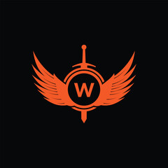 W initial logo design vector template .  W Logo Design