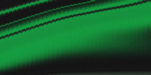Abstract green and black textured background with diagonal lines and a grainy effect