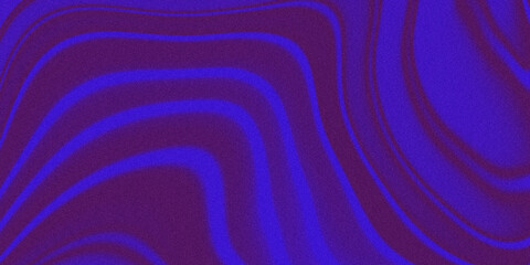 Abstract flowing lines of dark purple and vibrant blue with a grainy texture creating a mesmerizing visual effect