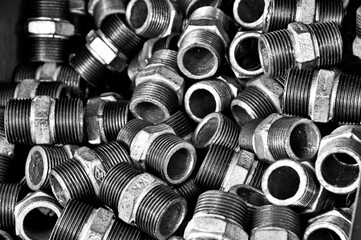 Cano de junção, metal