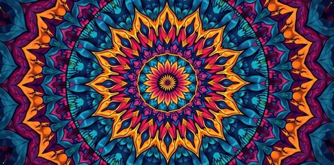 Round mandala, minimalist alpona style, seamless pattern , element, decorative, design element