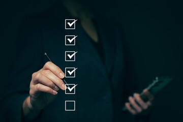 Reviewing and completing online survey forms document management system Assessment form, questionnaire, checklist and clipboard management Quality control..