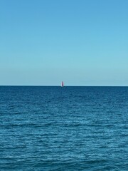 sailboat in the sea