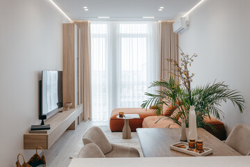 Interior Living room in house