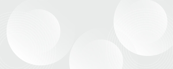 White geometric abstract background overlap layer on bright space with lines effect decoration.