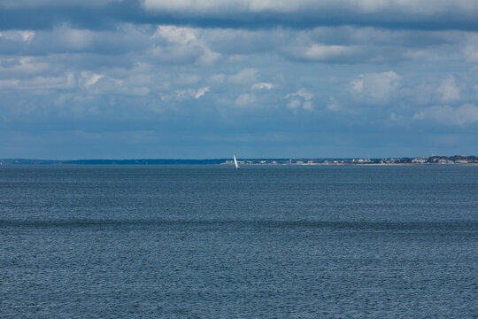 sailboat on the sea - Powered by Adobe
