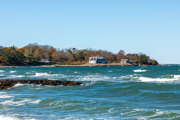 view of the coast of the sea