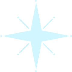 겨울 눈 결정체