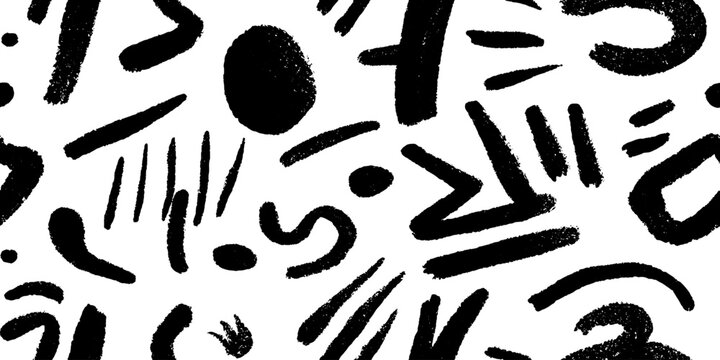Minimalist abstract black and white cheese-inspired pattern for creative design