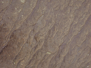 Patterns on a weathered stone paving on a National Park trail