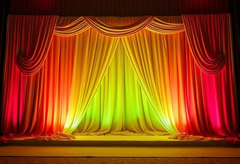 Elegant draped fabric backdrop, perfect for wedding ceremonies,  image,  texture